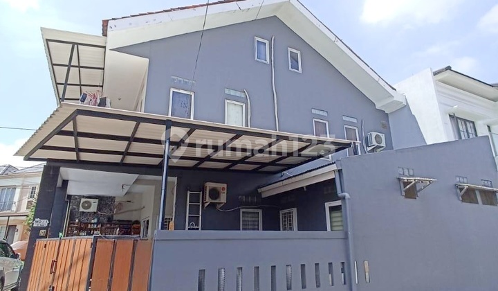 Rumah Hook 2 1/2 Lantai Bagus Bersih Siap Huni Bebas Banjir Lokasi Strategis Shm Bsd 2