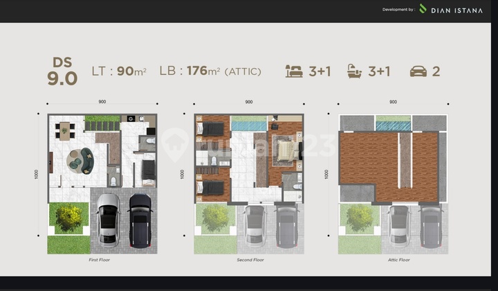 White House Extension Dian Istana Start From 2.3 M
