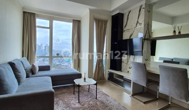 Jual Unit Gandeng Apartemen Menteng Park Full Furnish Siap Huni 1