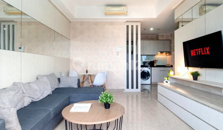 Jual Full Furnish Minimalis Siap Huni Apartemen Menteng Park