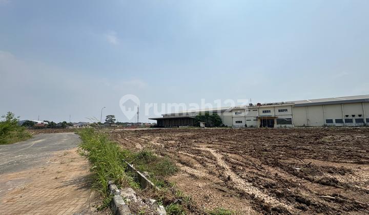 Gudang dan Kavling Luas Pinggir Jalan Propinsi di Cikarang Bekasi 1