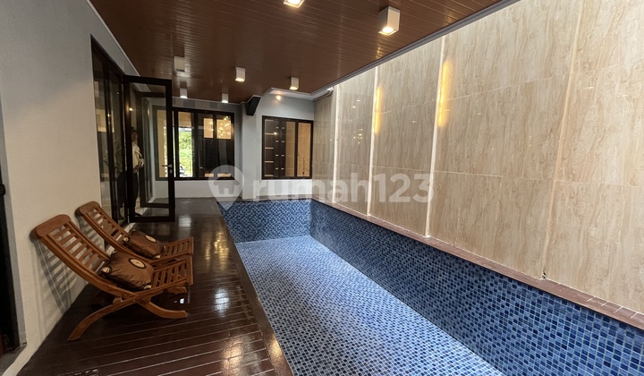 For Rent Furnished House with Swimming Pool Mountain View in Sentul City Bogor 2