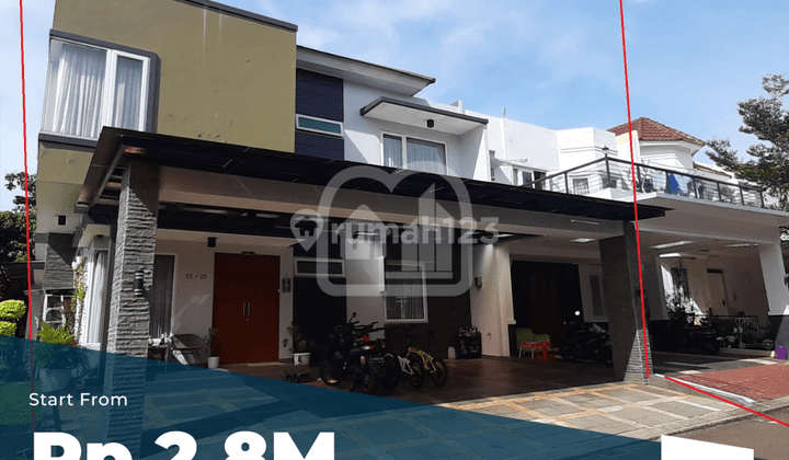 Dijual Murah Rumah 2 Lantai Bagus SHM di Perumahan De Latinos Cluster Mexicano Blok C 5 No.25, Kelurahan Serpong, Kecamatan Serpong, Kota Tangerang Selatan, Provinsi Banten, Tangerang 1