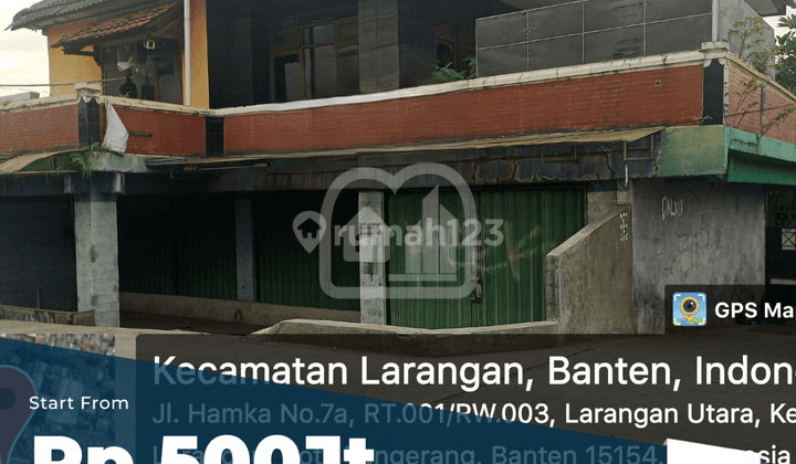 Dijual Murah Rumah 2 Lantai Bagus Unfurnished SHM di Jalan Prof Dr. Hamka 1 Rt 003 Rw 003 Kelurahan Larangan Utara Kecamatan Larangan Kota Tangerang , Tangerang 1