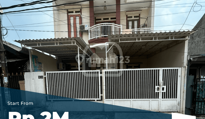 Dijual Murah Rumah 2 Lantai Bagus SHM di Perumahan Taman Sari Blok B4 No.15 Kelcipadu Jaya Kec Larangan Kotamadya Tangerang Provinsi Banten, Tangerang 1