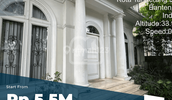 Rumah Bagus SHM di Perumahan Fontainbleau Golf Residence Komplek Bsd Sektor Vi Blok H No. 71 Rt 021 Rw 07 Jalan Bukit Golf Utara Kelurahan Lengkong Karya Kecamatan Serpong Utara Kota Tangerang Provinsi Banten, Tangerang Selatan 1