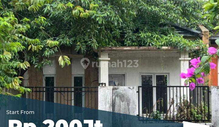 DIJUAL MURAH Rumah Butuh Renovasi Total Unfurnished SHM Cibinong, Bogor Rumah, Jl. R. Aspiya, Kelurahan Karadenan, Kecamatan Cibinong, Kabupaten Bogor, Provinsi Jawa Barat 1