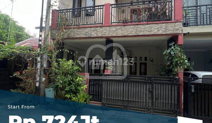 Dijual Murah Rumah 2 Lantai Bagus HGB di Perumahan Graha Indah 2 Pamulang Blok D.6 No.04 Kelurahan Benda Baru, Kecamatan Pamulang, Kota Tangerang Selatan, Provinsi Banten, Tangerang Selatan 1