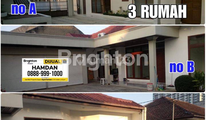 3 Rumah Tanah Luas 2637m+kolam Renang Cipete Utara Kota Kebayoran Baru Jakarta Selatan 1