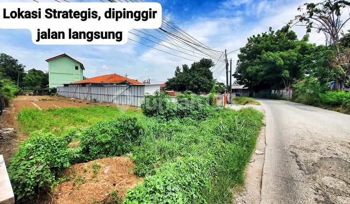Di Jual Tanah Bekasi Babelan Luas 649M² Harga 2,750/M Strategis Tepi Jalan Raya Pasar Babelan, Kedung Pengawas, Babelan, Bekasi, Jawa Barat.#Hamdan