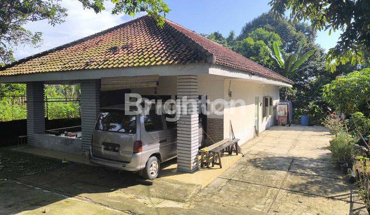 RUMAH TANAH LUAS STRATEGIS PINGGIR JALAN RAYA UTAMA JL DESA SUKAMULYA DEKAT PERUMAHAN KOPRI, CISAUK, RUMPIN JAWA BARAT 2