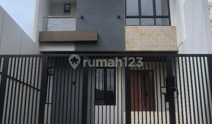 Di Jual Rumah Baru Taman Villa Meruya ,2 Lantai 7X18m² Lokasi Komplek Taman Villa Meruya, di Jalan Taman Anggrek ,Meruya Selatan ,Kembangan Jakarta Barat,#Hamdan