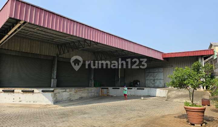 For Sale Warehouse Bogor Land Area: 11,025 m² Building Area: approx. 8,000 Still in Good Condition Ready to Use, Industrial Area Jl. Puspanegara Citeureup Bogor West Java.#hamdan