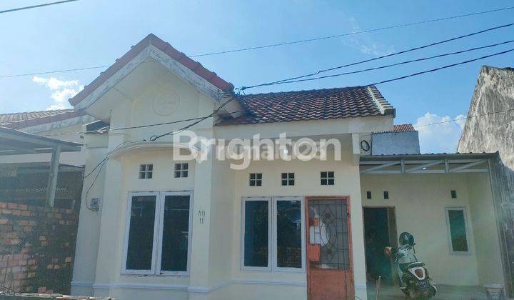 Rumah Sederhana , Murah, baru di rehab Full,  Kencana Damai, Palembang  1