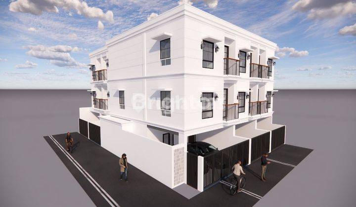 Rumah baru brand new 3 lantai elegan Minimalis, strategis, Kepa duri , jakarta barat 2