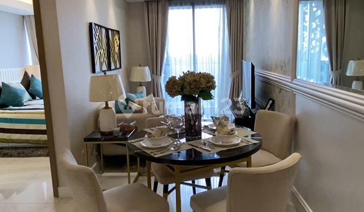 Dijual Cepat Apart Gold Coast ( 1 Bed ) Furnished Interior
