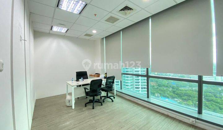 Disewakan Unit Kantor Furnished St.moritz Puri Indah Jakarta Barat 1