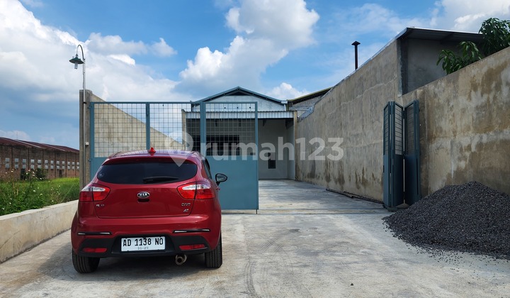 Gudang Baru Dijual Area Industri Pergudangan Gatak Sukoharjo Solo 2,7 Milyar