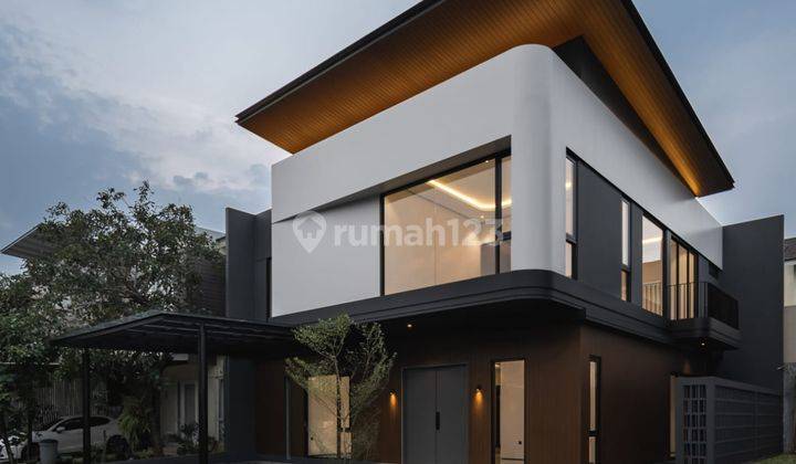 Rumah minimalis Modern, Brand new di THE ICON dekat AEON Mall BSD City. 2