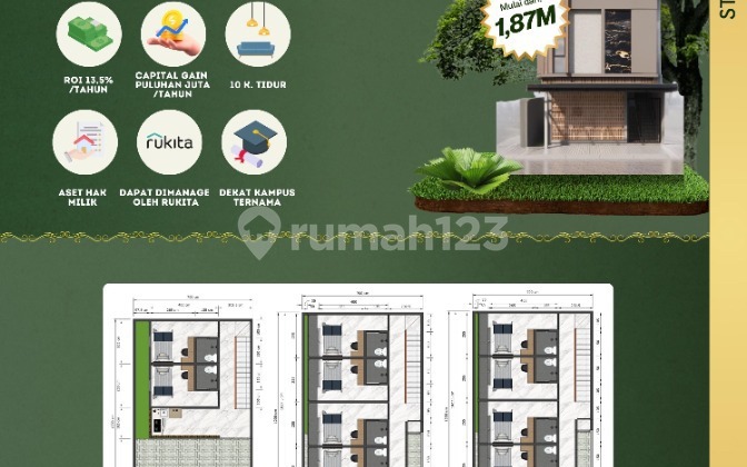 Luxury Boarding House Near Gedung Sate, Complete Facilities 1