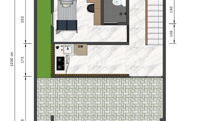 Premium student house for sale near ITB. Premium student house for sale near ITB.