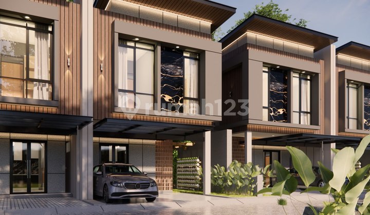 RUMAH MEWAH 2 LANTAI DEKAT GEDUNG SATE BANDUNG, SUDAH SHM DENGAN FASILITAS LENGKAP DAN PREMIUM