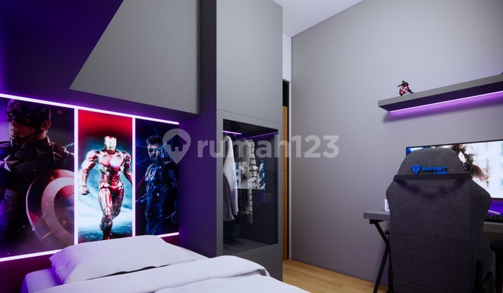 RUMAH 2 LANTAI DI KAWASAN BANDUNG UTARA, DEKAT DENGAN GEDUNG SATE, SUDAH SHM, FASILITAS LENGKAP DAN PREMIUM 2