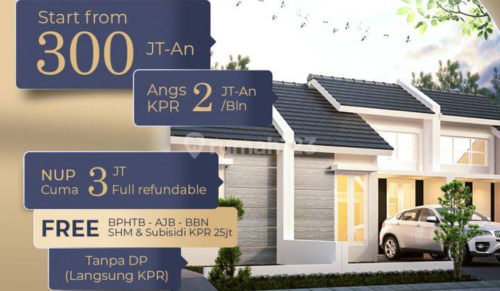 Rumah 1 Lantai Uk 6x15 & 6x12 Harga Mulai 300 Jtan 1