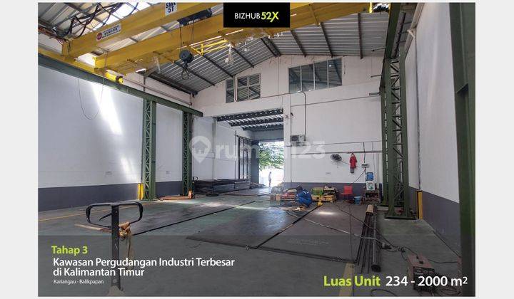 Gudang office 2 lantai Tipe 234 BIZHUB52X Kawasan Tertutup 2