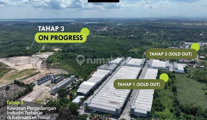 Tahap 3 Gudang Industri Office 2 Lantai Kariangau Balikpapan  1