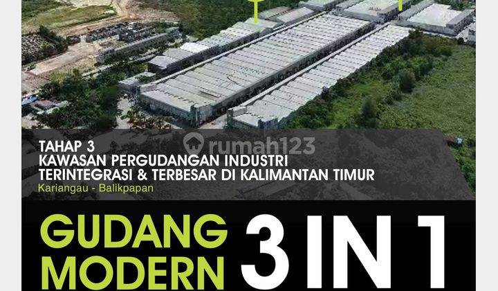 Gudang + Office Ruko 2 LANTAI Bizhub 52X Balikpapan