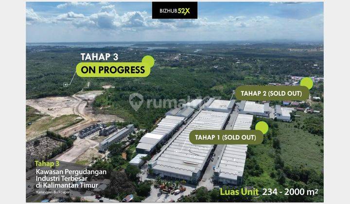 Gudang Office Ruko 2 Lantai Kariangau Balikpapan dekat pelabuhan 2