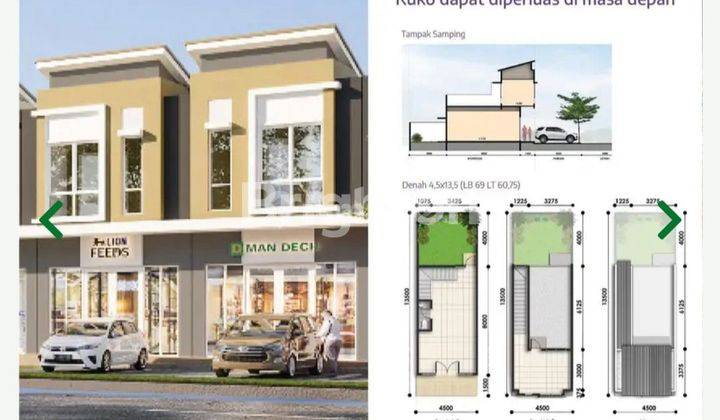 RUKO LAVENDER KOTA PODOMORO TENJO BOGOR 2