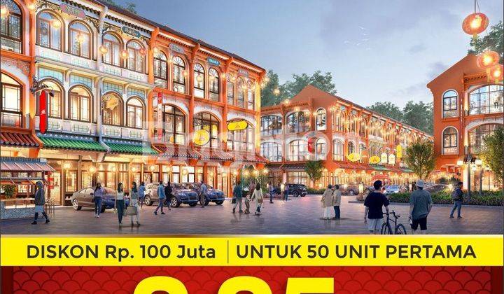 Ruko Rukan Shop Baru 3 Lantai Kota Bagan di PIK2 2