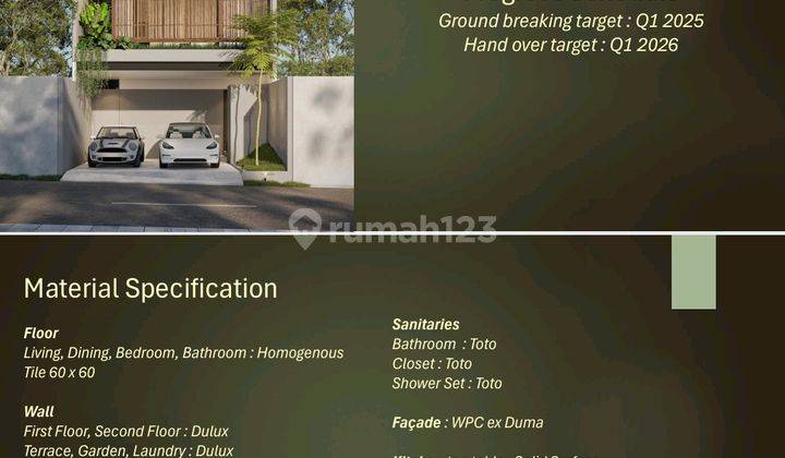 Jarang Ada! Rumah Baru Lux Minimalis Di Area Eksklusif Old Money Renon - Pusat Kota Denpasar  2