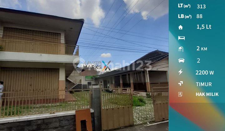 Dijual rumah usaha bekas warhng dan siap huni, borobudur utara