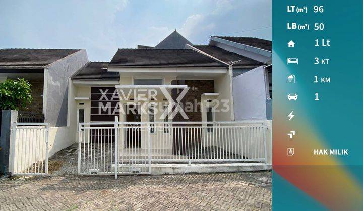 Dijual Rumah Modern Minimalia Tengah Kota Malang, Sukun 1