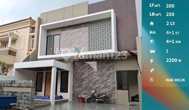 Dijual rumah baru, siap huni, araya, malang