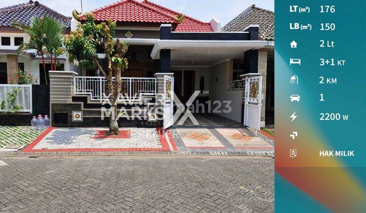 Disewakan Rumah Terawat Siap Huni, Furnishe, Di Araya, Malang 1