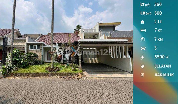 Disewakan Rumah Full Furnish Dan Kolam Renang, Lembah Dieng 1