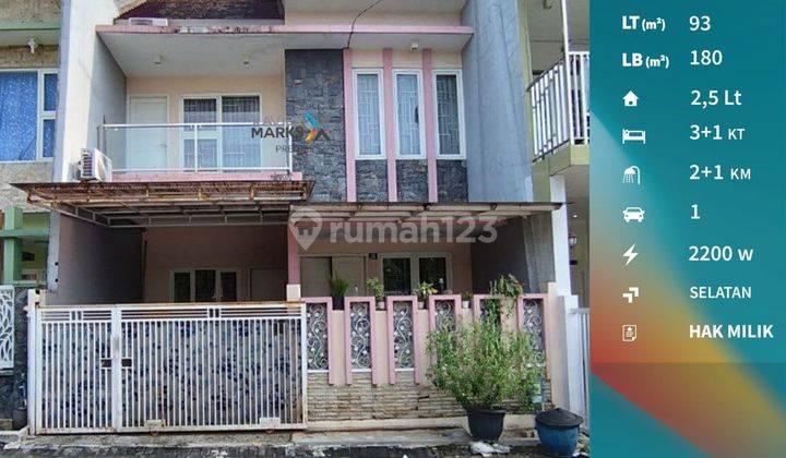 Dijual Rumah Cantik Minimalis Tengah Kota, Furnish, Sulfat 1