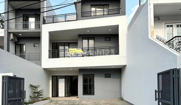 Rumah Baru Minimalis Modern, Shm, Kokoh Akses Lebar Lokasi Terbaik Di Tebet 2