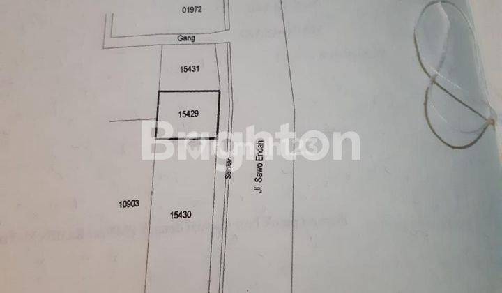 Lahan di pinggir jalan raya Ciwastra (sebelah pintu masuk kompleks Sawo Endah), cocok untuk rumah tinggal sekaligus tempat usaha 1