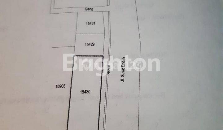 Lahan di pinggir jalan raya Ciwastra (sebelah pintu masuk komplek Sawo Endah), cocok untuk rumah tinggal dan tempat usaha 2