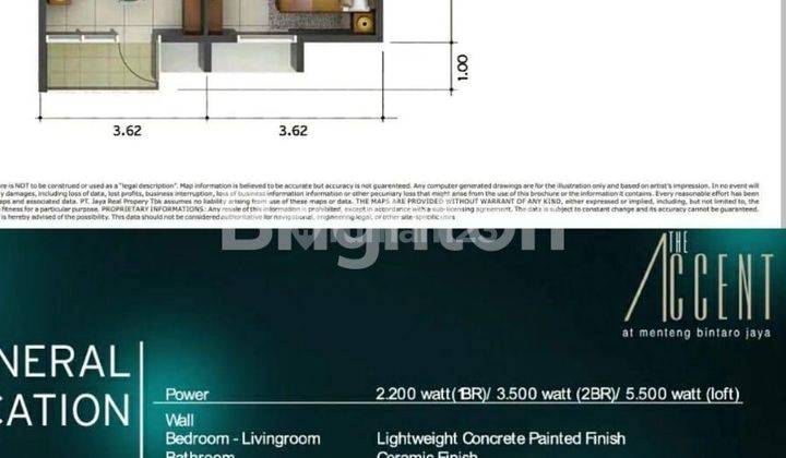 Apartemen baru & modern yang cocok utk pasangan muda di lokasi premium dan terbaik di Kawasan CBD Bintaro Jaya 1