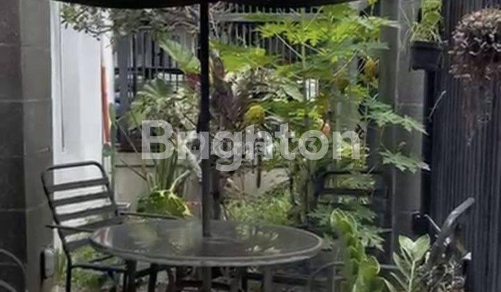 Rumah 2 lantai siap huni yang cantik dan cafe aktif, di lingkungan ramai, nyaman dan asri, di sayap Buah Batu, Bandung 2