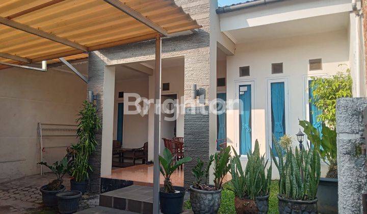 Rumah minimalis menghadap timur yang siap huni di dalam komplek perumahan Bahagia Permai, Buah Batu Bandung 2