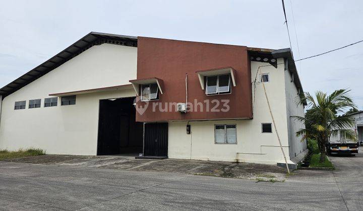 Dijual Gudang 3 In 1 (gudang,kantor,pabrik) Di Jl. Raya Industri Jatake 2