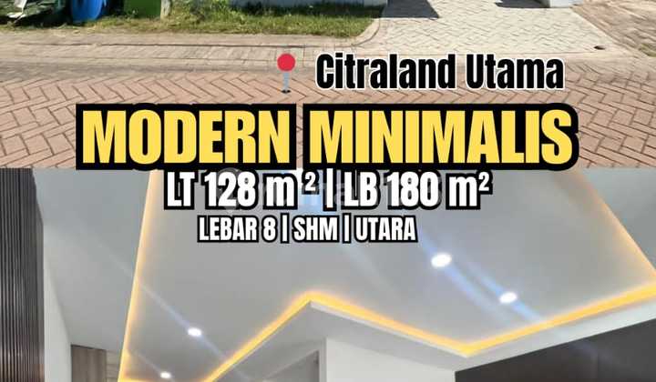 Rumah Semi Furnish 2 Lantai Tpr Citraland Renov Like New