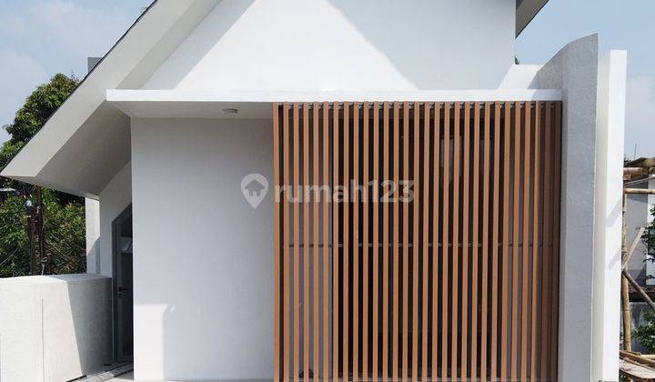 Rumah 2 Lantai Konsep Scandinavian Minimalis Comoact 1